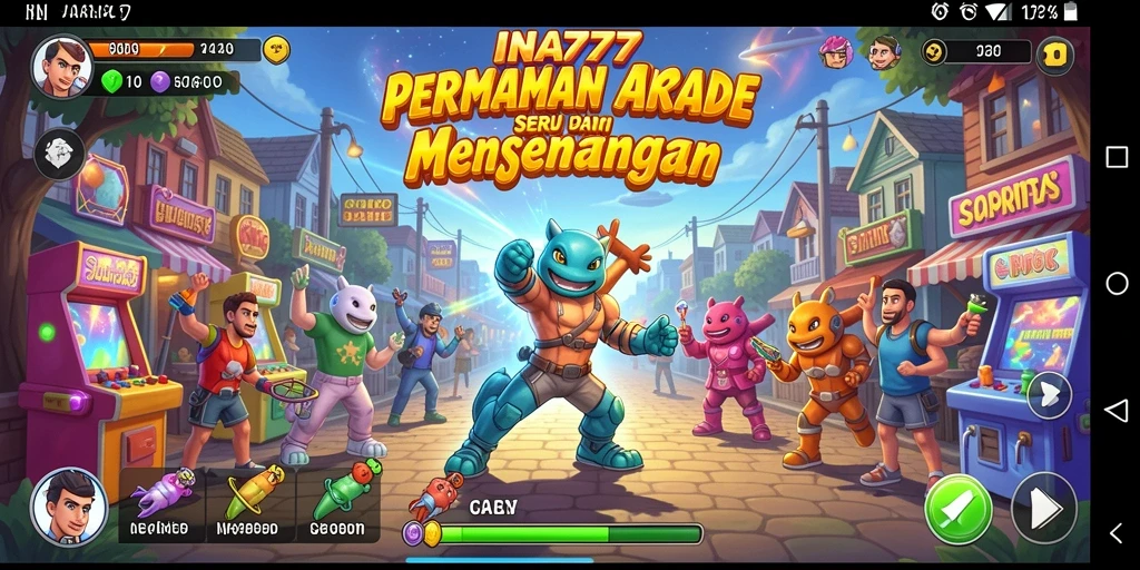 Gameplay seru dan menantang dalam INA777.