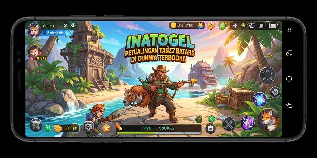 Tangkapan layar INATOGEL menampilkan momen seru dalam eksplorasi dunia terbuka.