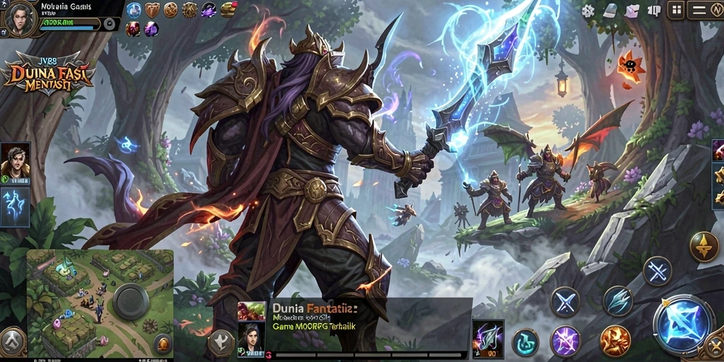 Tampilan gameplay JV88 yang menakjubkan dengan petualangan seru.