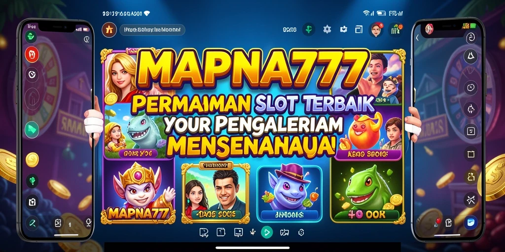 Tampilan menarik dan gameplay seru dari MAPNA777 di layar.