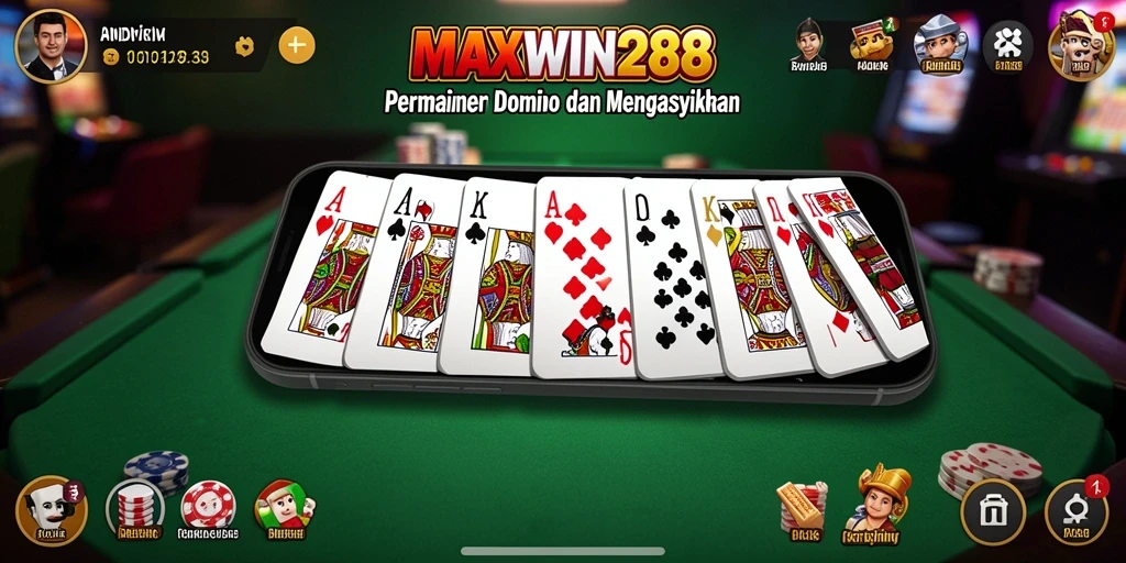 Tampilan gameplay seru di MAXWIN288 dengan teman-teman.