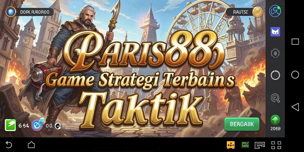 Tangkapan layar utama yang menunjukkan gameplay mendebarkan di PARIS88.