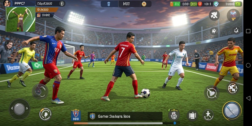 Tampilan gameplay olahraga yang menakjubkan di PCPC7.