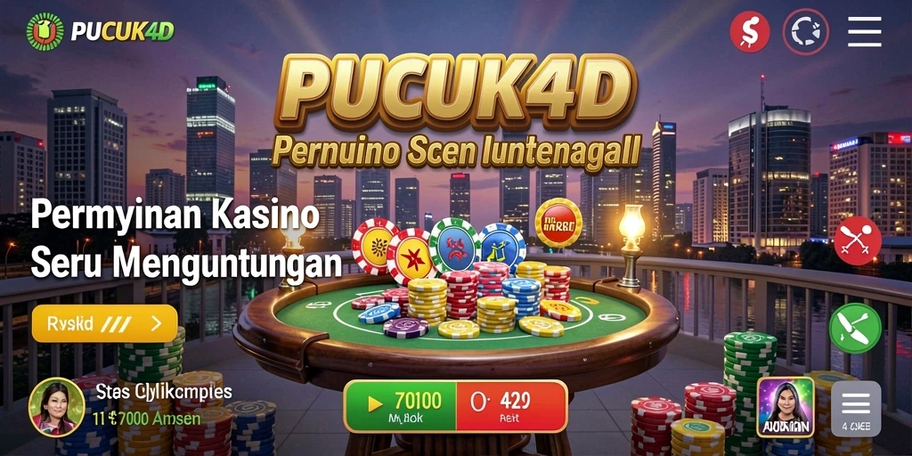 Tampilan menarik dan seru dari gameplay Kasino PUCUK4D.