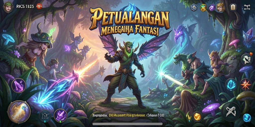 Gameplay RK55 yang menegangkan dan penuh petualangan.