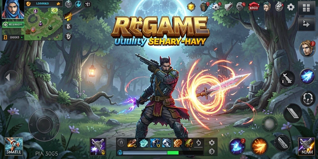 Tampilan antarmuka RPGAME yang user-friendly dan fungsional.
