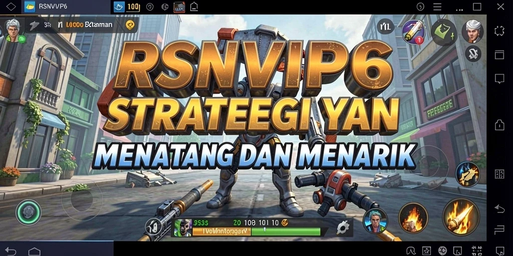 Gameplay RSNVIP6 yang intens dan penuh strategi.