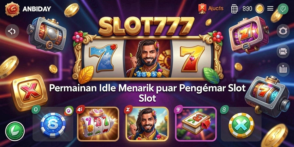Tampilan gameplay SLOT777 yang seru dan menarik.