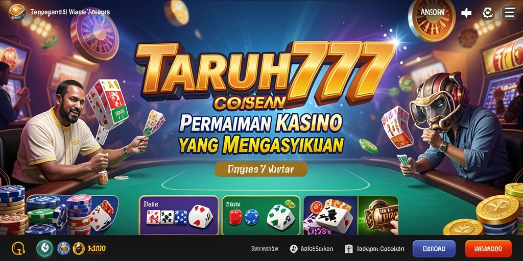 Tampilan gameplay TARUH777 yang menegangkan dan menarik.
