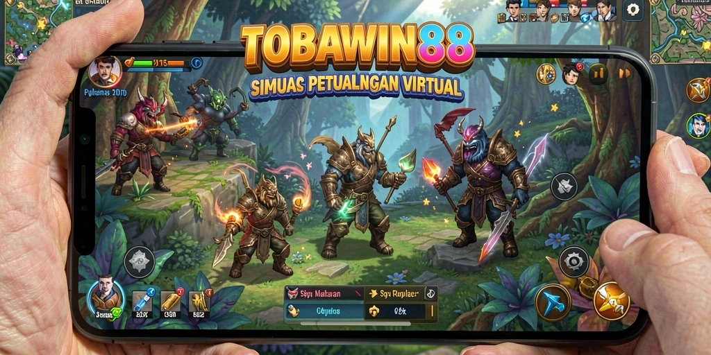 Tampilan gameplay TOBAWIN88 yang seru dan mengasyikkan.