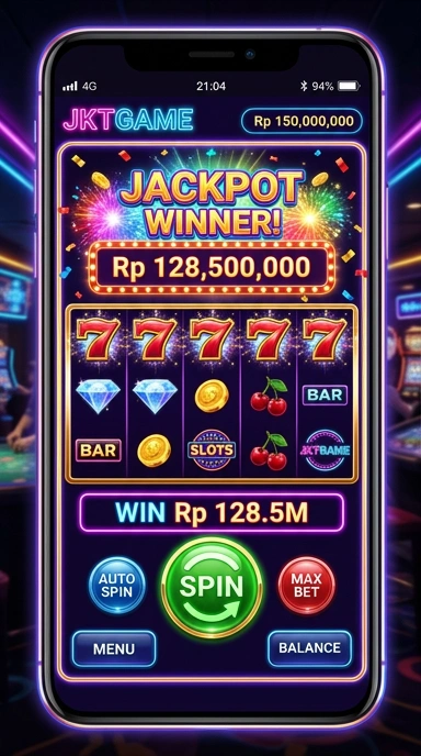 Layar unduh aplikasi jktgame yang mudah digunakan dan intuitif.